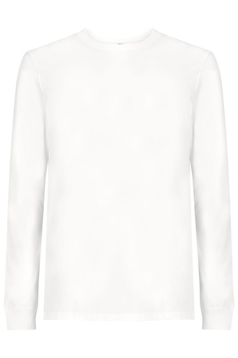 [EP18L-WH0] HEAVY JERSEY LONG SLEEVE T-SHIRT (White, XS)