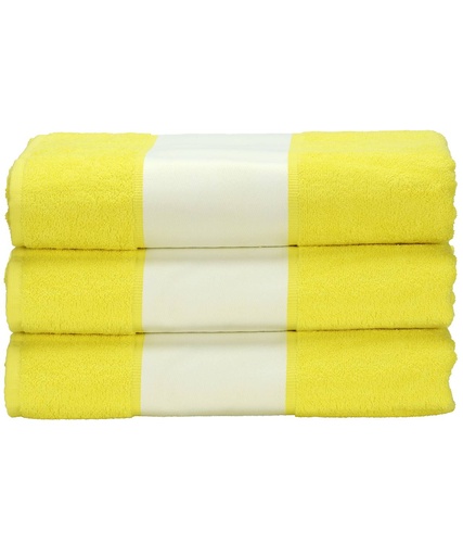[AR080BYEL] Bright Yellow (ARTG® SUBLI-Me® hand towel) 