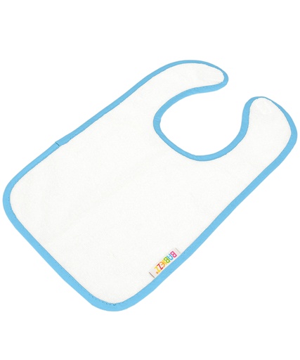 [AR894WHWH] ARTGÆ BabiezzÆ all-over sublimation baby bib (White/White)