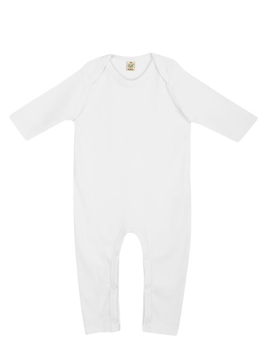 [EPB03-WH0] Earth Positive Baby Jumpsuit (0-3 MTHS)