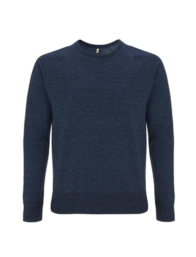 [SA40-MNA0] RECYCLED RAGLAN SWEATSHIRT (Melange Navy, XS)