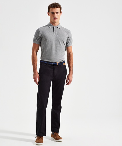 [AQ050NAVYXSR] Men's Classic fit chinos (Navy, XS Reg)