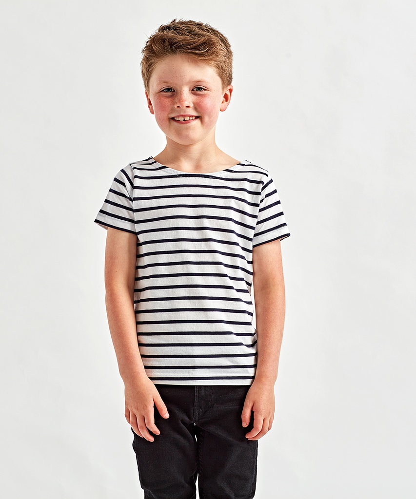 Kids MariniËre coastal short sleeve tee