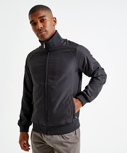 [AQ200BLACS] Men's Harrington jacket (S)