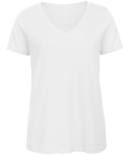 [B119FWHITXS] White, XS (B&C Inspire V T /women) 