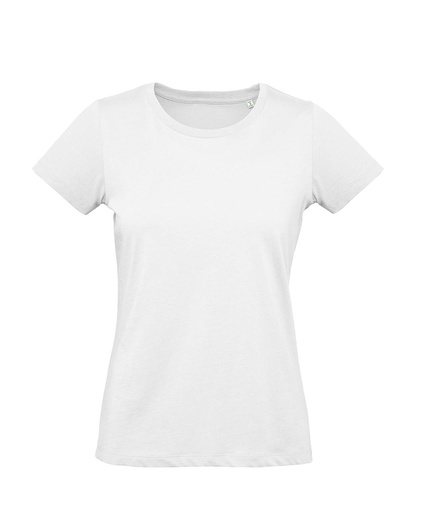 [B251FWHITXS] White, XS (B&C Inspire plus T /women) 