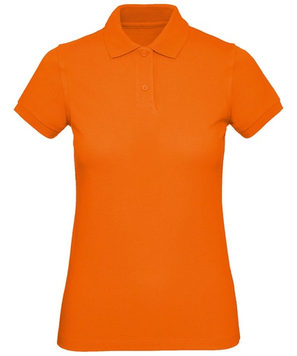 [B260FORANXS] Orange, XS (B&C Inspire Polo /women) 