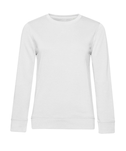 [B266FWHITXS] White, XS (B&C Inspire crew neck /women) 