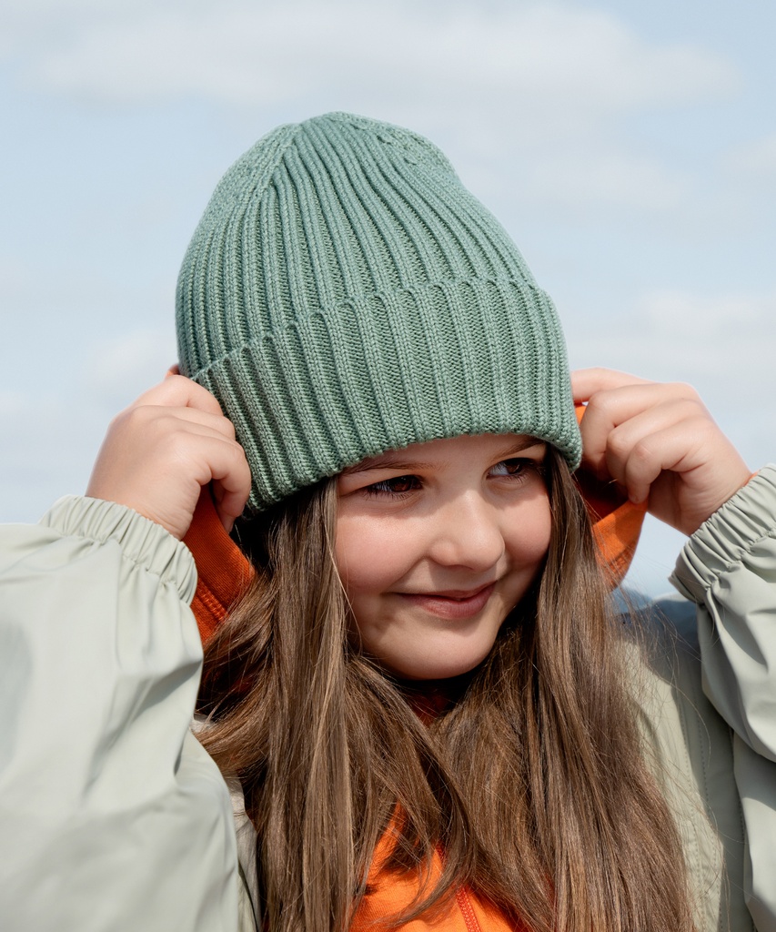 Organic cotton kids beanie