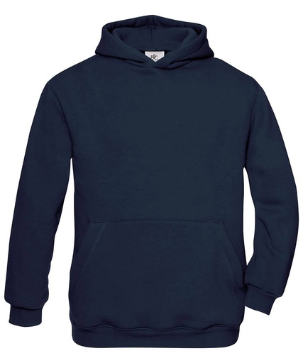 [B420BNAVY56] Navy, 5/6 Years (B&C Hooded /kids) 