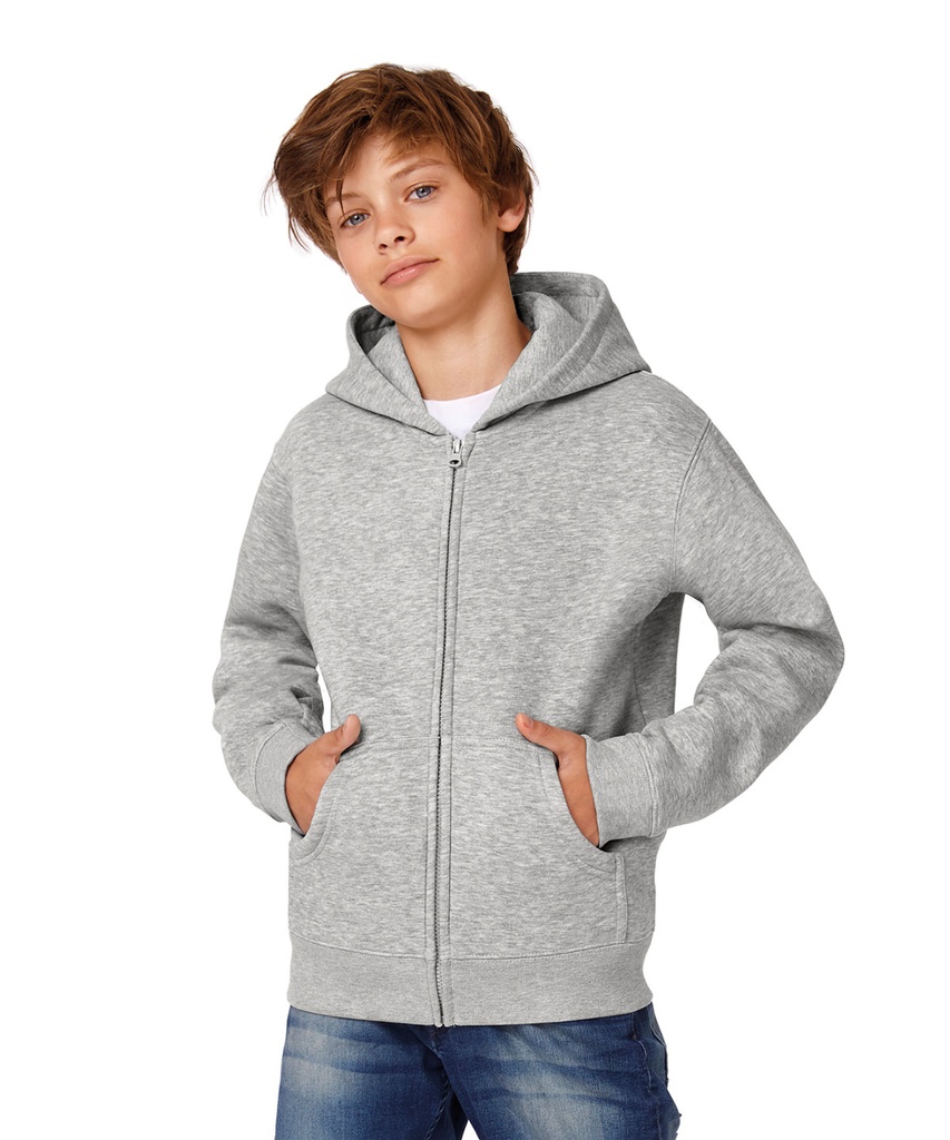 B&C Hooded full-zip /kids