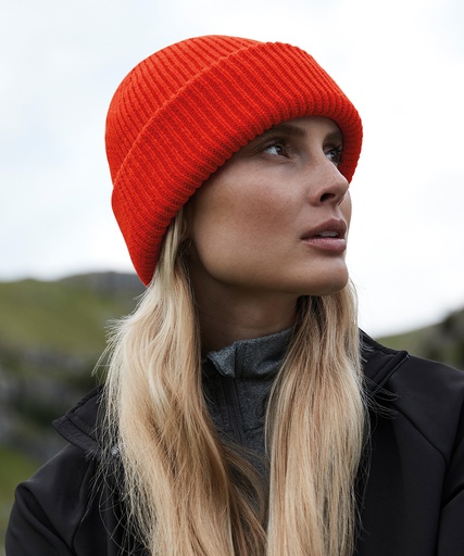 [B508RFRED] Wind-resistant breathable elements beanie (Fire Red)