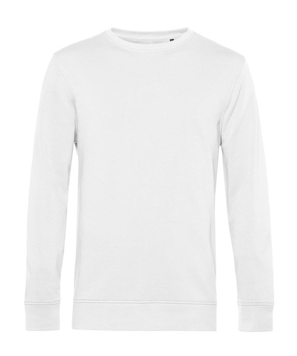 [BA266WHITS] White, S (B&C Inspire crew neck) 