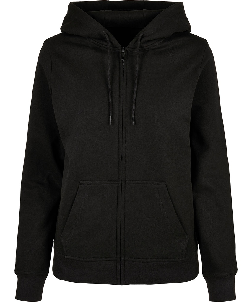 Womenís basic zip hoodie