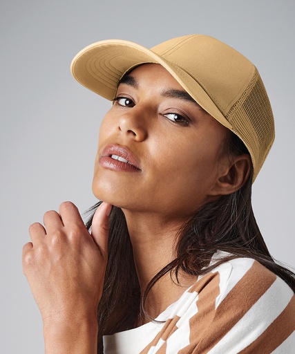 [BC060SAND] Organic cotton trucker (Sand)