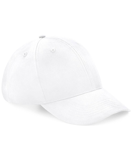 [BC070WHIT] White (Recycled pro-style cap BC070) 
