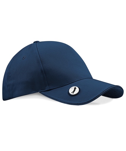 [BC185FNAV] Pro-style ball marker golf cap (French Navy)