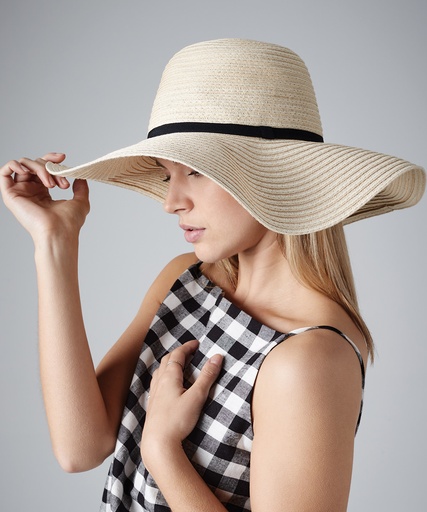 [BC740NATU] Marbella wide-brimmed sun hat