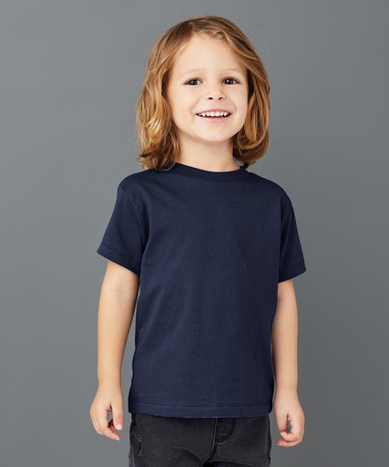 [BE213WHIT2T] Toddler Jersey short sleeve tee (White, 2T)