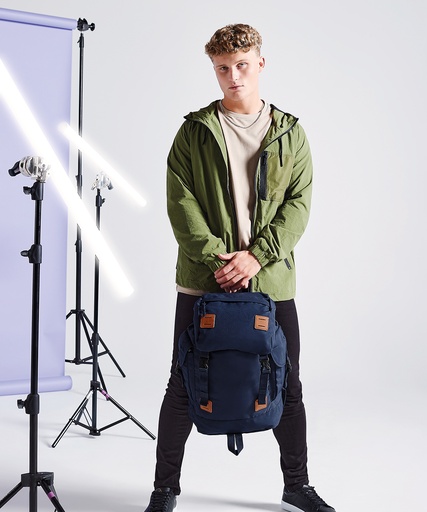 [BG620BKTA] Urban explorer backpack (Black/Tan)