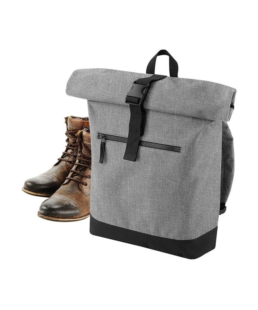 Roll-top backpack