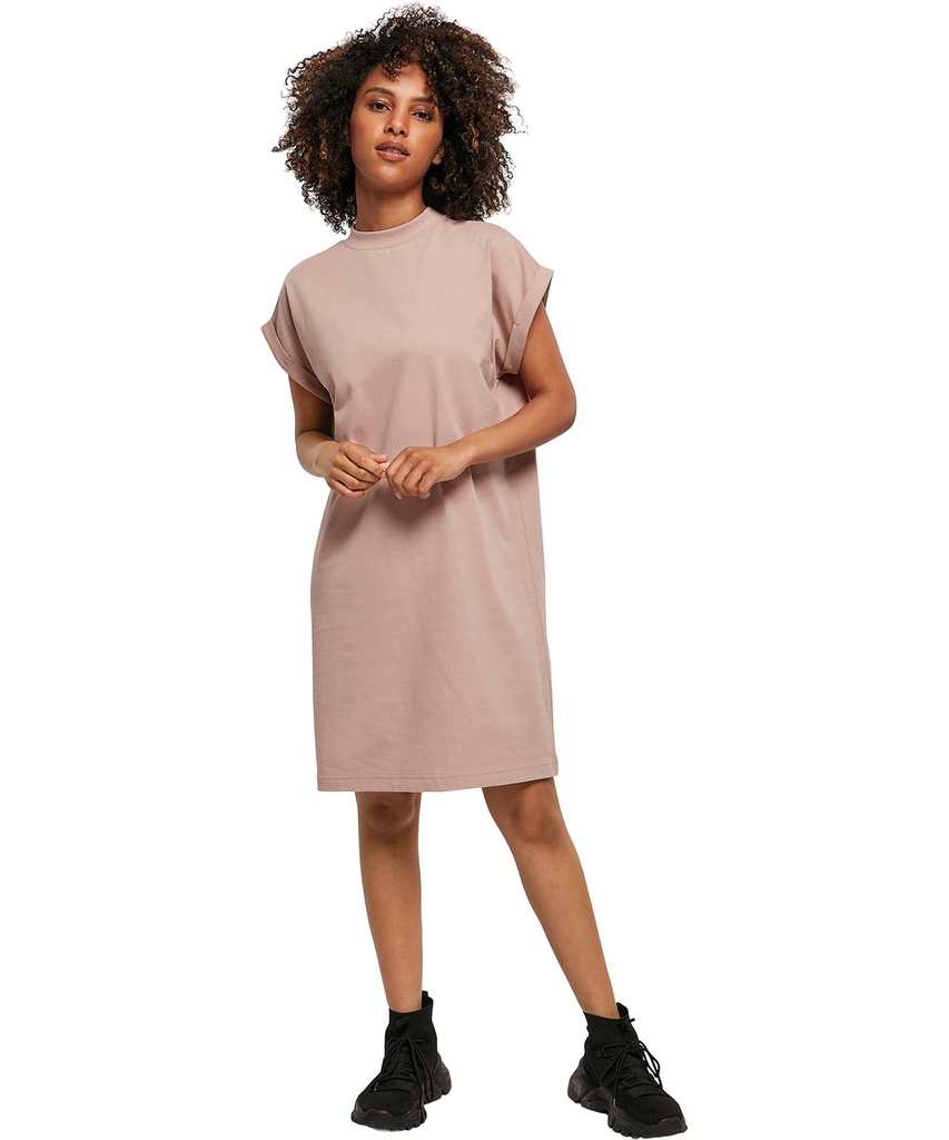 Women's turtle extended shoulder dress