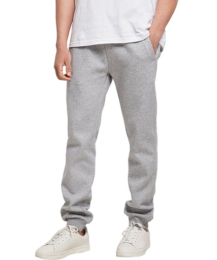 [BY174HGRES] Organic basic sweatpants (Heather Grey, S)