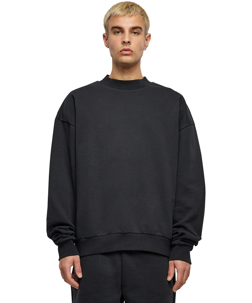 Ultra-heavy cotton crew neck