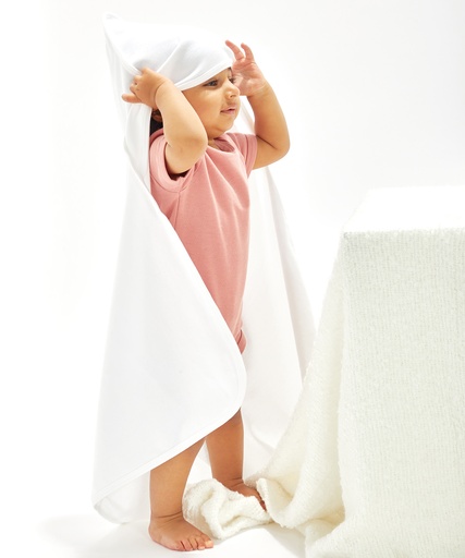 [BZ024WHWH] Baby organic hooded blanket