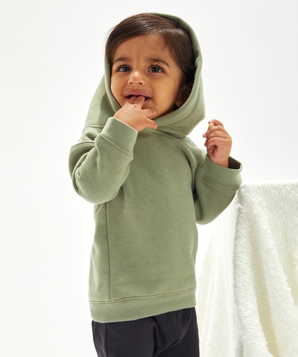 [BZ063NAVY612] Baby essential hoodie (Navy, 6/12 Months)