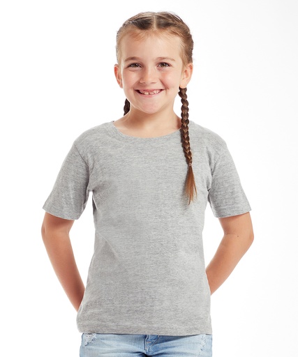 [BZ090BKHG12] Kids supersoft T (Black/Heather Grey, 12 Years)