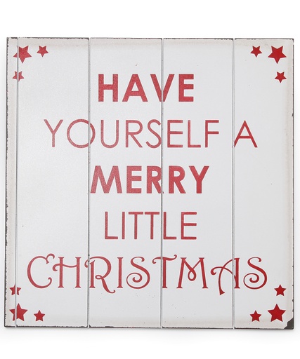 [CS662WHRD] Large "Have yourself a very merry little Christmas" sign