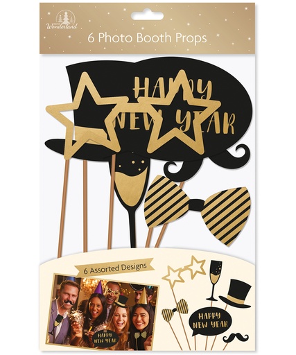 [CS699ASSO] 6 New Year photo props