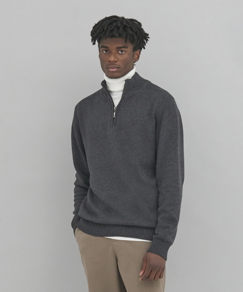 Wakhan º regen zip knit sweater