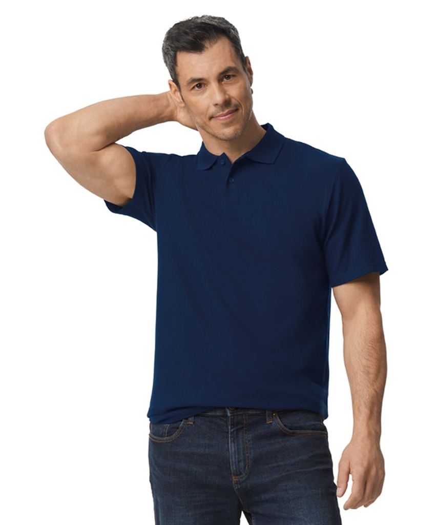 Softstyleô adult double piquÈ polo