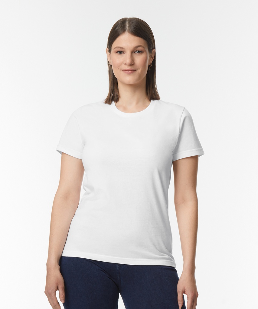 Softstyleô midweight womenís t-shirt