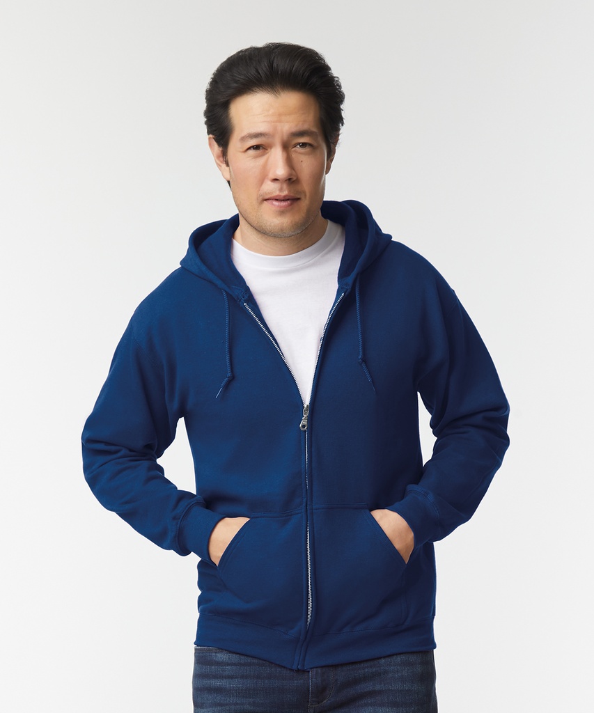 Heavy Blendô  full zip hooded sweatshirt