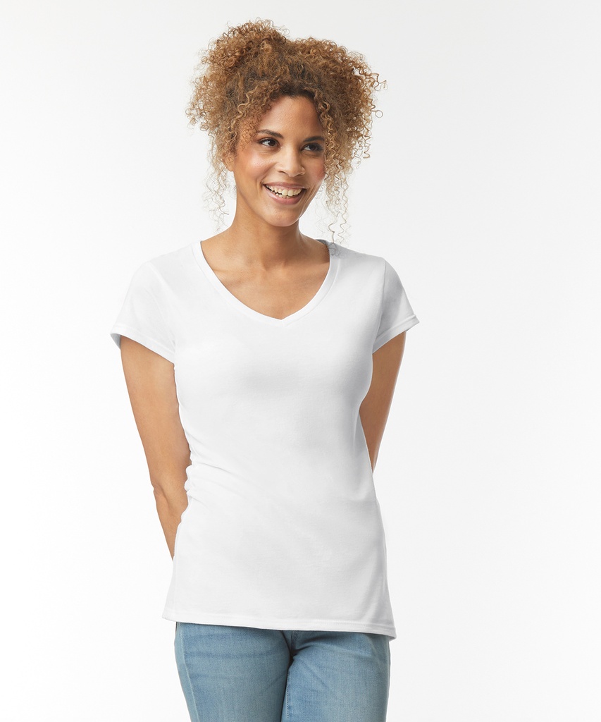 Softstyleô women's v-neck t-shirt