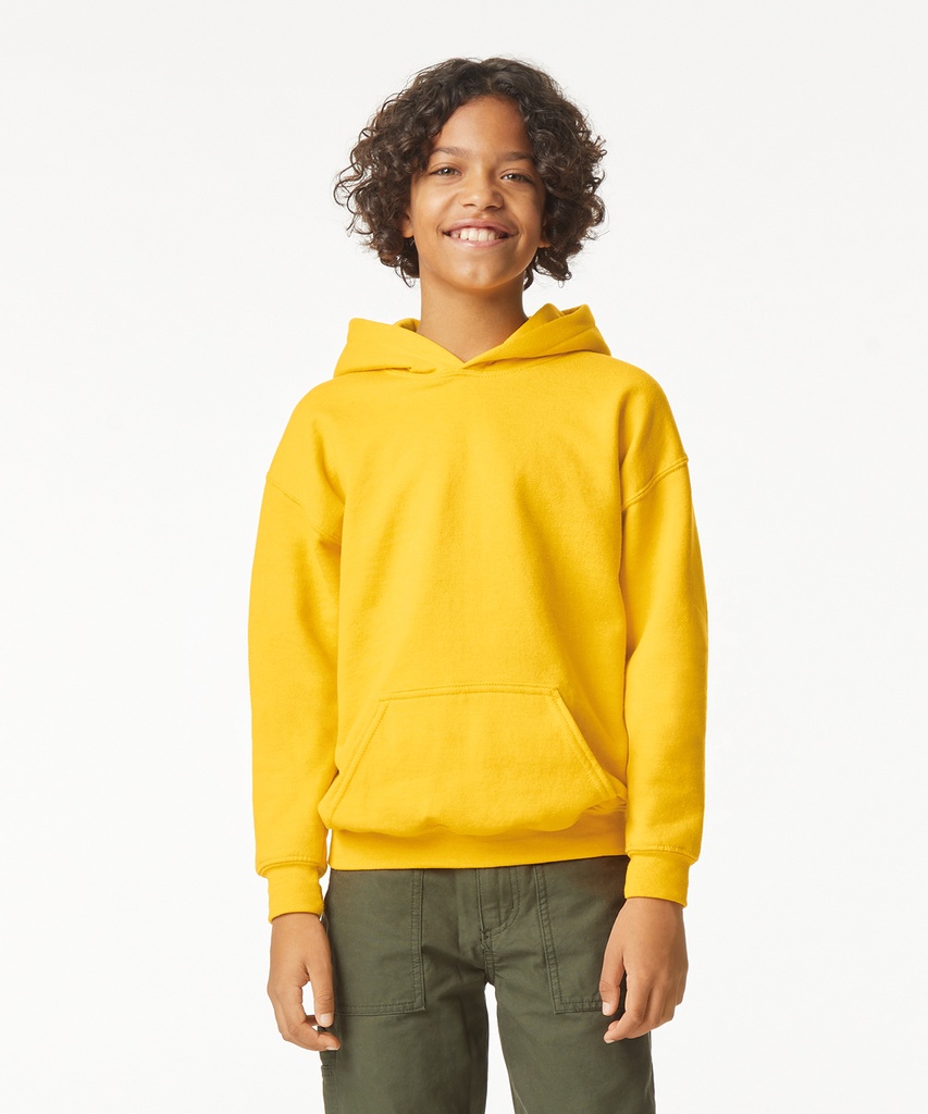 Softstyleô midweight fleece youth hoodie