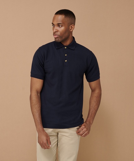 [HB410NAVYS] Ultimate 65/35 polo shirt (Navy, S)