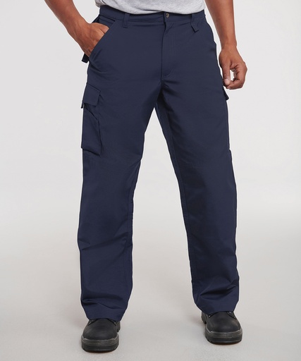 [J015MFNAV28R] Heavy-duty workwear trousers (French Navy, 28 Reg)