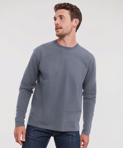 [J180LWHITXS] Classic long sleeve T (White, XS)