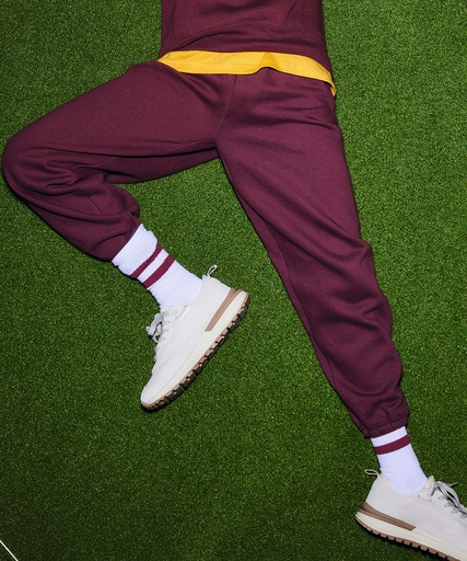 [J750BBURG56] Kids sweatpants (Burgundy, 5/6 Years)