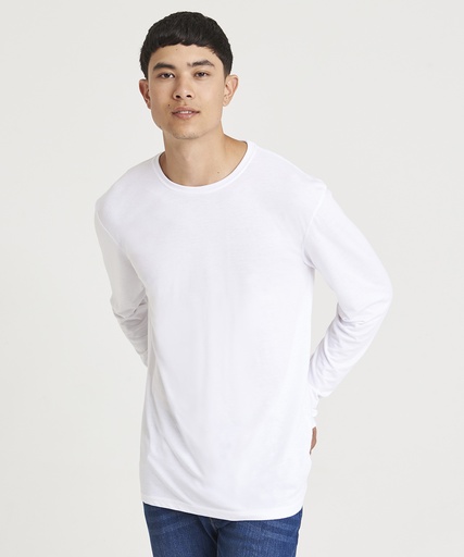 [JT002HGRES] Triblend T long sleeve (Heather Grey, S)