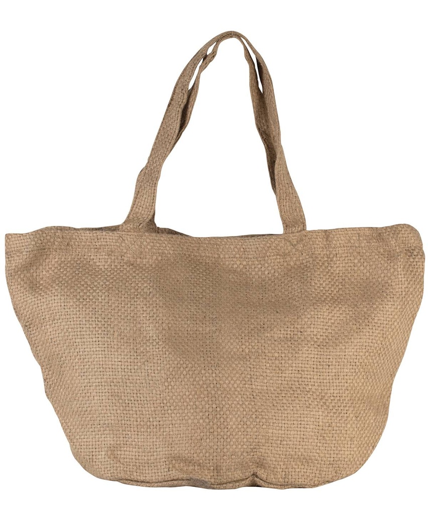 100% natural yarn dyed jute bag KI008