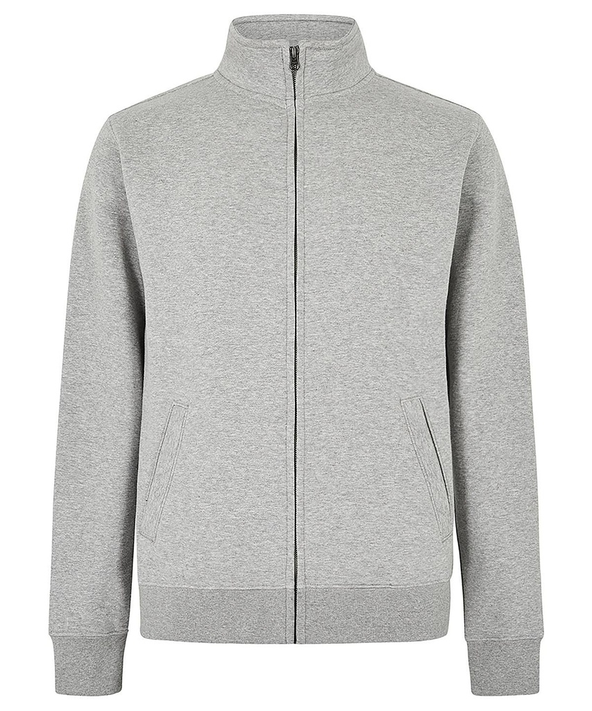Regular fit zipped sweatshirt KK334
