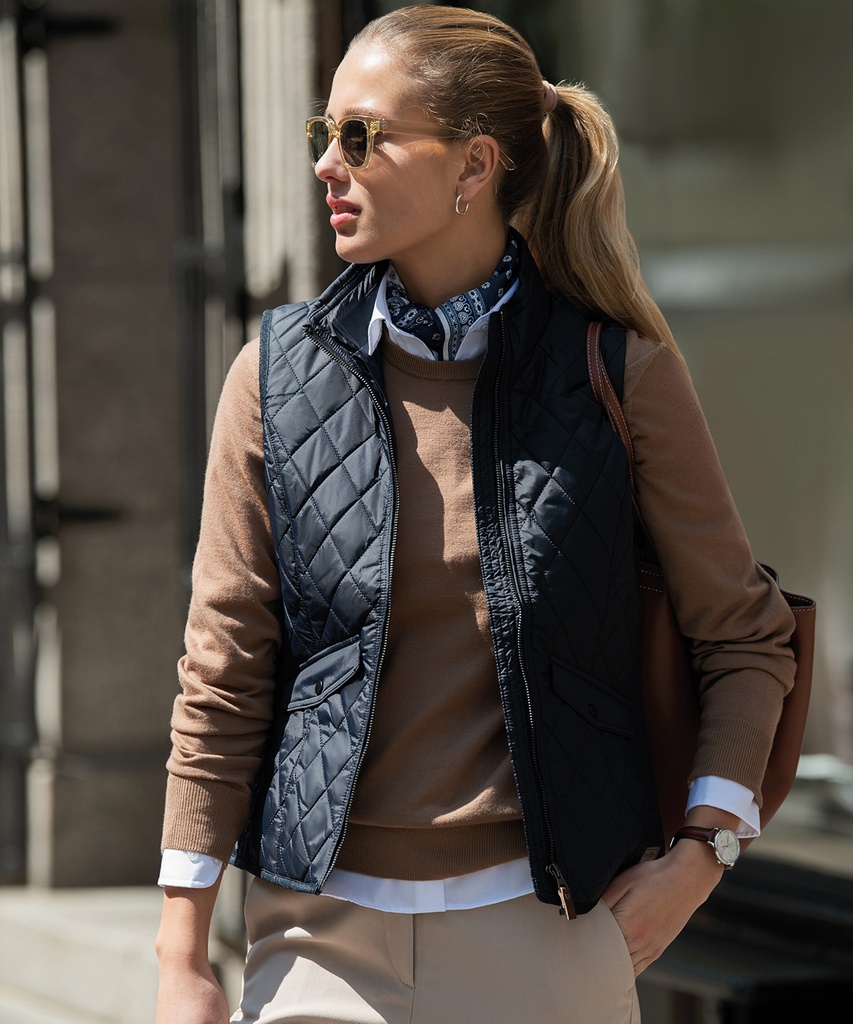 Womenís Camden ñ diamond quilted gilet