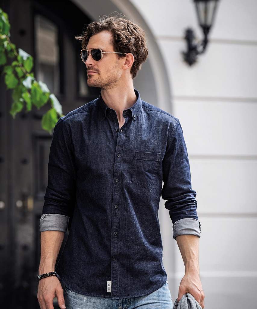 Torrance slim fit ñ raw and stylish denim shirt