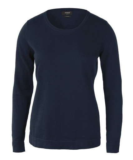 [NB94FNAVYXS] Navy, XS (Women's Brighton – elegant round neck) 