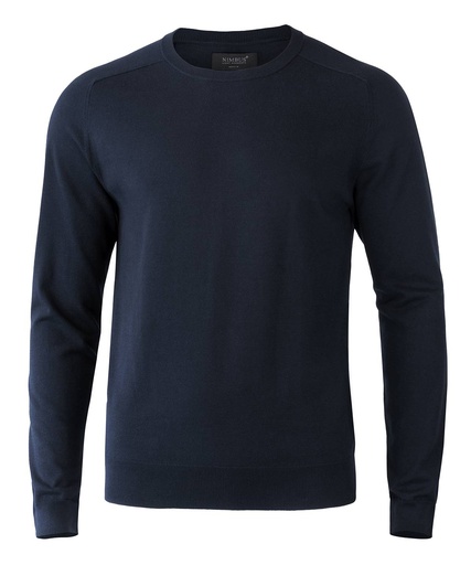 [NB94MNAVYS] Navy, S (Brighton - elegant round neck) 